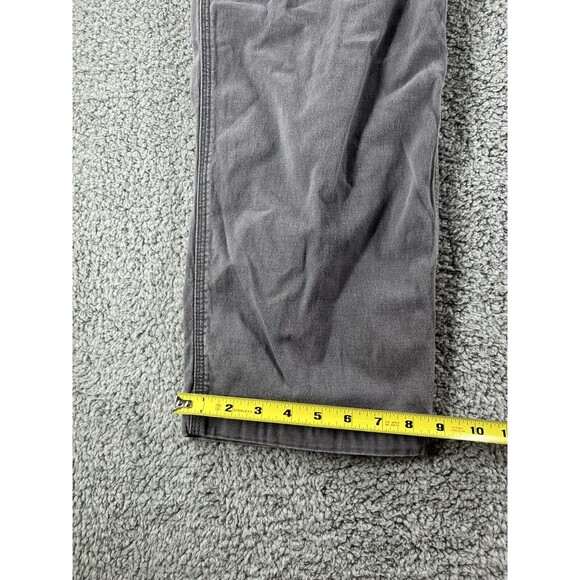 Carhartt Utility Carpenter Relaxed Fit Pants Mens 42x32 Gray Work Pockets Canvas - Picture 6 of 10